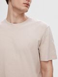 Selected COTON CHINÉ T-SHIRT, Oatmeal, highres - 16092508_Oatmeal_006.jpg