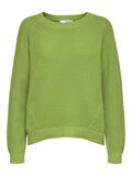 Selected RELAXED KNITTED PULLOVER, Greenery, highres - 16078281_Greenery_001.jpg