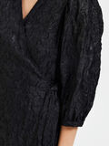 Selected RUFFLED WRAP DRESS, Black, highres - 16087951_Black_006.jpg