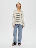 Selected OVERSIZED KNITTED PULLOVER, Birch, highres - 16089179_Birch_1016148_005.jpg