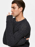 Selected YAK WOOL CABLE KNIT - JUMPER, Anthracite, highres - 16075361_Anthracite_787345_008.jpg