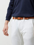 Selected SLHYARD SLIM FIT - CHINOS, Bright White, highres - 16054047_BrightWhite_008.jpg