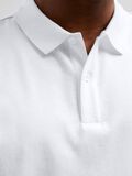Selected SHORT-SLEEVED JERSEY POLO SHIRT, Bright White, highres - 16090422_BrightWhite_006.jpg