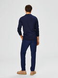 Selected POLO - STRIKKET CARDIGAN, Maritime Blue, highres - 16071584_MaritimeBlue_004.jpg