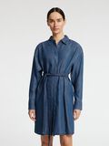 Selected CHAMBRAY SHIRT DRESS, Dark Blue, highres - 16098299_DarkBlue_003.jpg