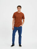 Selected STRIPED T-SHIRT, Bombay Brown, highres - 16080129_BombayBrown_861559_005.jpg