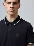 Selected CLASSIC - POLO SHIRT, Caviar, highres - 16047998_Caviar_008.jpg