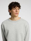 Selected RELAXED FIT SWEATSHIRT, Light Grey Melange, highres - 16099319_LightGreyMelange_006.jpg