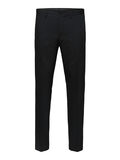 Selected RECYCLED POLYESTER SLIM FIT SUIT TROUSERS, Black, highres - 16077571_Black_001.jpg