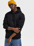 Selected LÅNGA ÄRMAR HOODIE, Black, highres - 16085886_Black_008.jpg