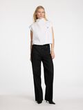 Selected HIGH NECK  CROPPED TOP, Bright White, highres - 16097777_BrightWhite_005.jpg