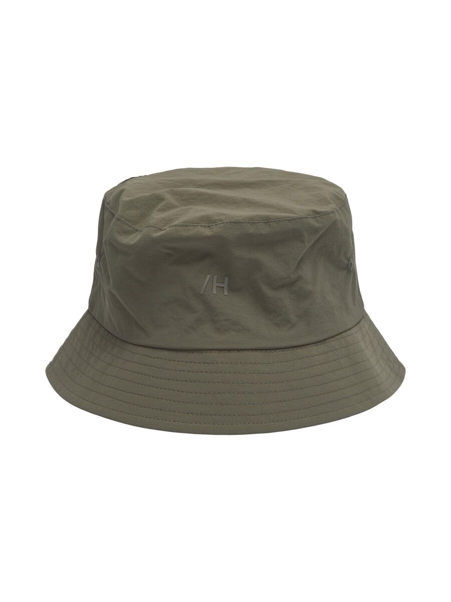 Selected LOGO BUCKET HAT, Olivine, highres - 16078829_Olivine_001.jpg