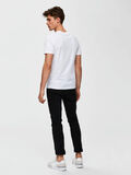 Selected SLHTHEPERFECT O-NECK T-SHIRT, Bright White, highres - 16057141_BrightWhite_004.jpg