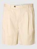 Selected PLISSÉE SHORT CHINO, Fog, highres - 16096749_Fog_001.jpg