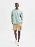 Selected RONDE HALS SWEATSHIRT, Granite Green, highres - 16083387_GraniteGreen_005.jpg