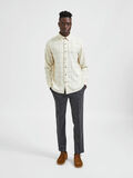 Selected CHECKED SHIRT, Cloud Cream, highres - 16086540_CloudCream_967385_005.jpg