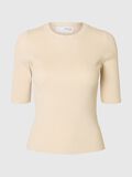 Selected VISCOSE BLEND KNITTED TOP, Birch, highres - 16095486_Birch_001.jpg