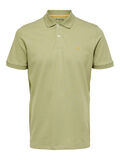 Selected SHORT SLEEVED POLO SHIRT, Tea, highres - 16085910_Tea_956238_001.jpg