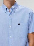 Selected SLHCOLLECT REGULAR FIT - SHORT SLEEVED SHIRT, Light Blue, highres - 16065885_LightBlue_006.jpg