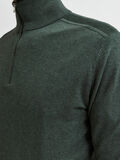 Selected HALF-ZIP KNITTED JUMPER, Darkest Spruce, highres - 16074687_DarkestSpruce_779218_006.jpg