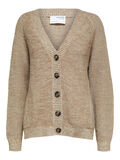 Selected KNITTED KNITTED CARDIGAN, Tannin, highres - 16082276_Tannin_900649_001.jpg