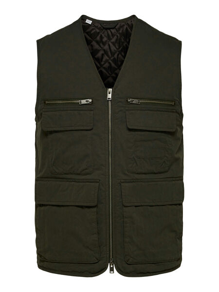 Selected STYLE UTILITAIRE GILET SANS MANCHES, Rosin, highres - 16081523_Rosin_001.jpg