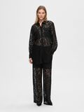 Selected LACE HIGH WAISTED TROUSERS, Black, highres - 16093503_Black_005.jpg