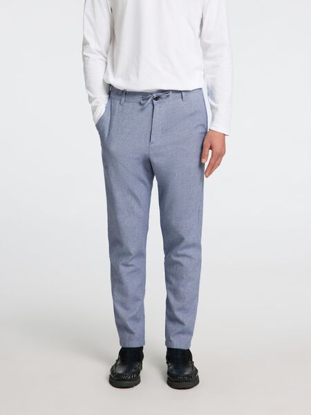 Selected COUPE SLIM FUSELÉE EN LIN MÉLANGÉ PANTALON, Cashmere Blue, highres - 16087636_CashmereBlue_1154389_003.jpg