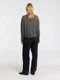Selected 100% MERINO WOOL CARDIGAN, Medium Grey Melange, highres - 16095008_MediumGreyMelange_004.jpg