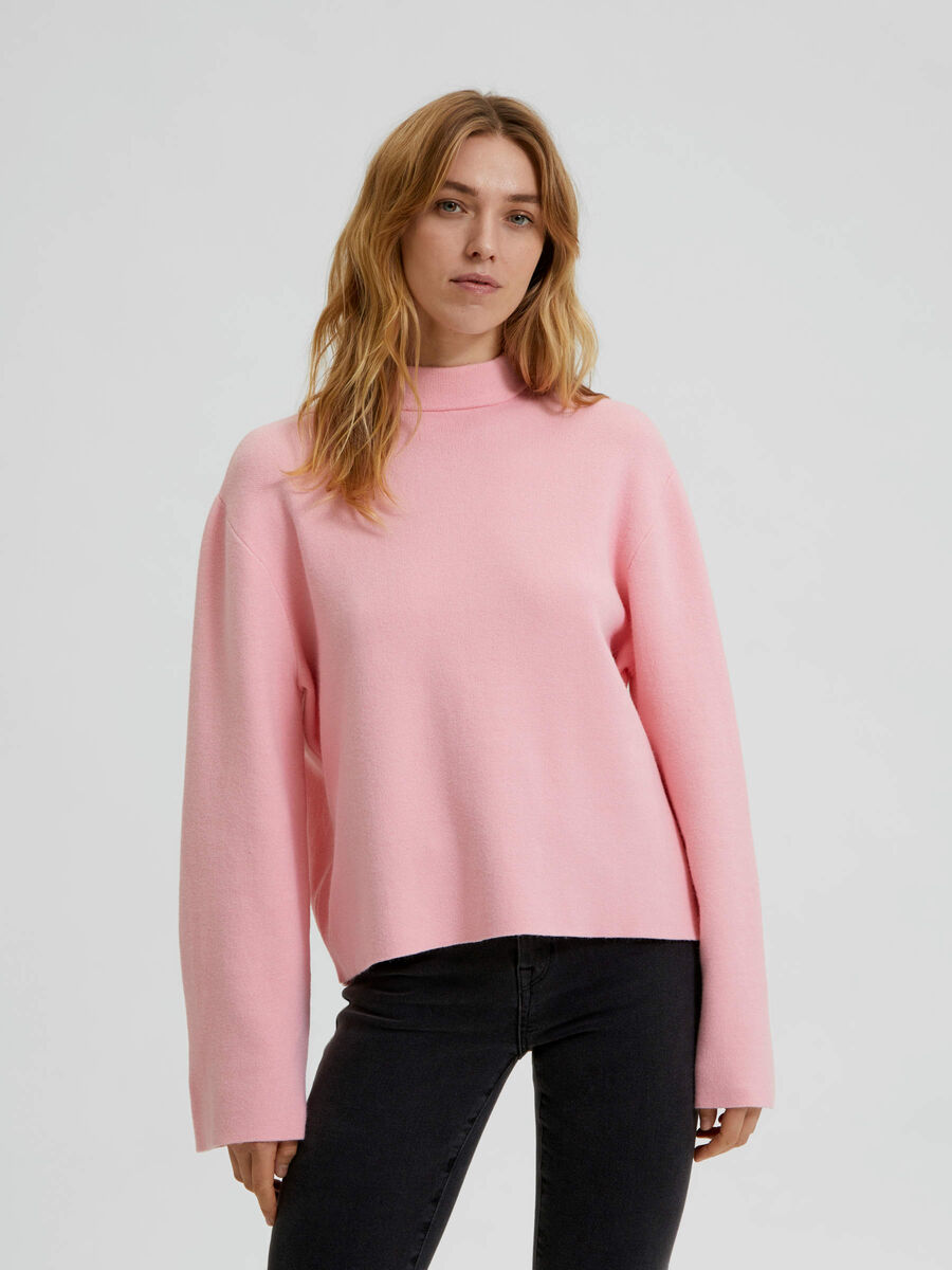 Selected PULLOVER A MAGLIA, Lilac Sachet, highres - 16082483_LilacSachet_003.jpg