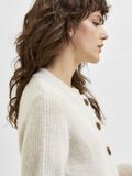 Selected LONG-SLEEVED KNITTED CARDIGAN, Snow White, highres - 16065511_SnowWhite_006.jpg
