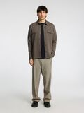 Selected KLASSISCHES OVERSHIRT, Morel, highres - 16085115_Morel_005.jpg
