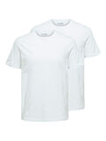 Selected BASIC 2-PACK T-SHIRT, Bright White, highres - 16083095_BrightWhite_001.jpg