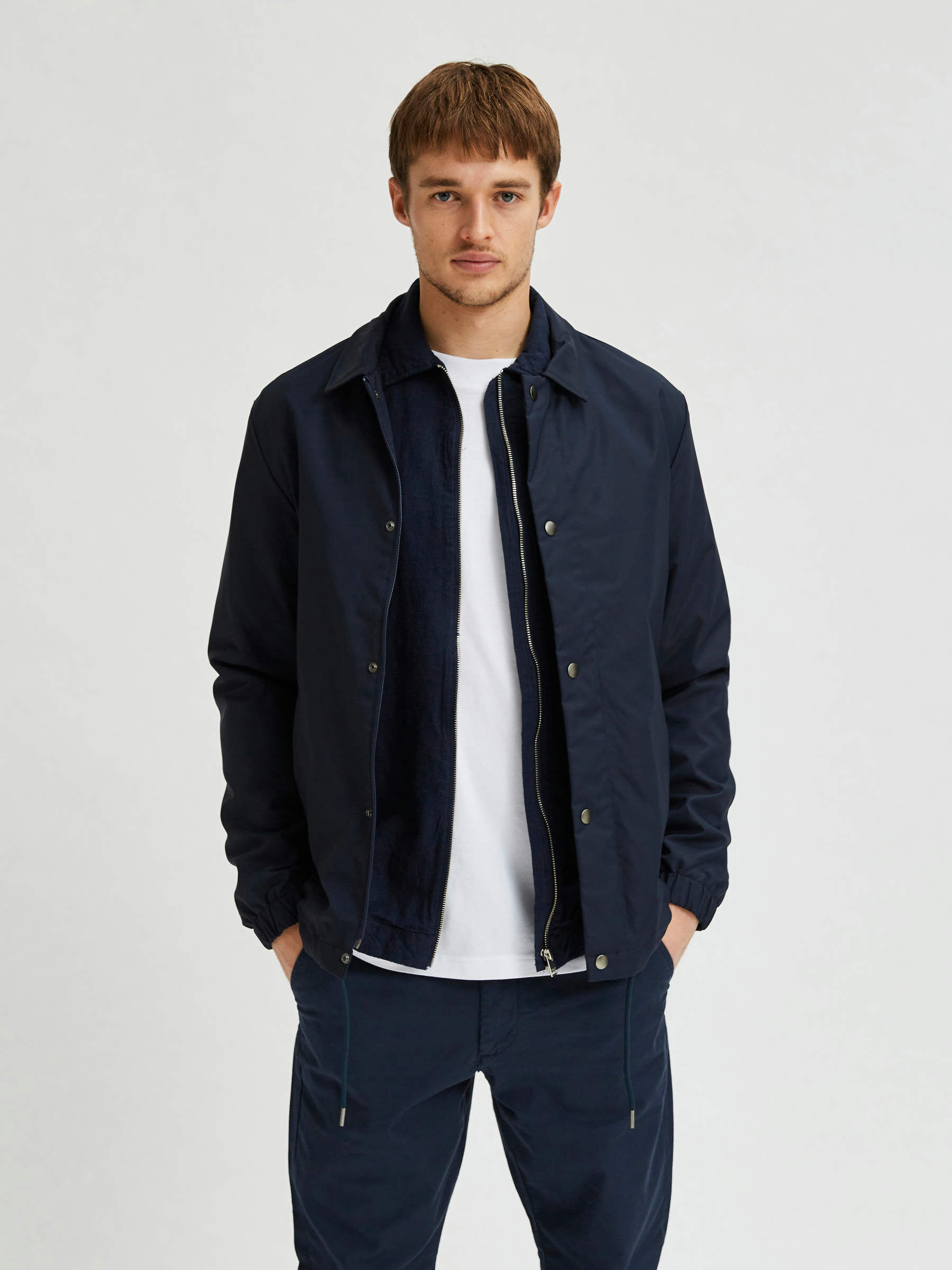selected homme coach jacket