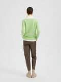 Selected V-HALS SWEATER, Pistachio Green, highres - 16088309_PistachioGreen_996821_004.jpg