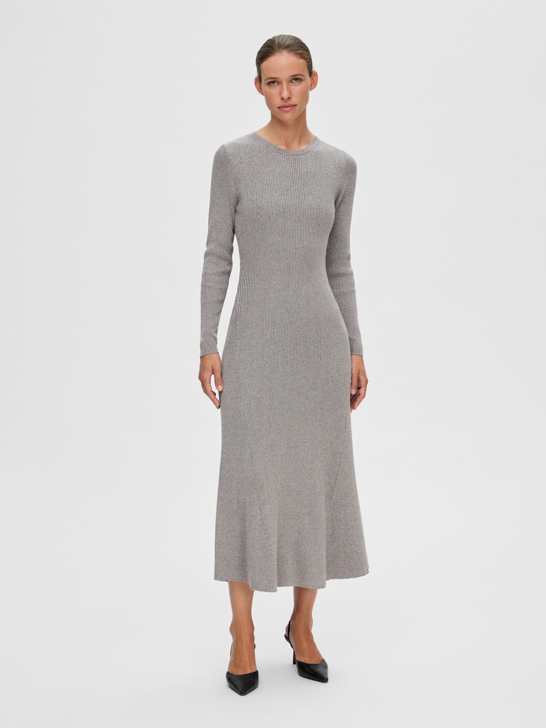 Robe maille 2025 métallisée