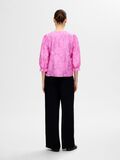 Selected IMPRIMÉ FLEURI BLOUSE, Phlox Pink, highres - 16094190_PhloxPink_004.jpg