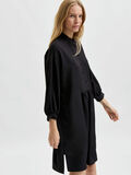 Selected BALLOON SLEEVED MINI DRESS, Black, highres - 16082614_Black_008.jpg