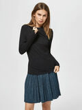 Selected VISCOSE - LONG SLEEVED TOP, Black, highres - 16059379_Black_003.jpg