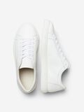 Selected LEATHER TRAINERS, White, highres - 16078938_White_005.jpg