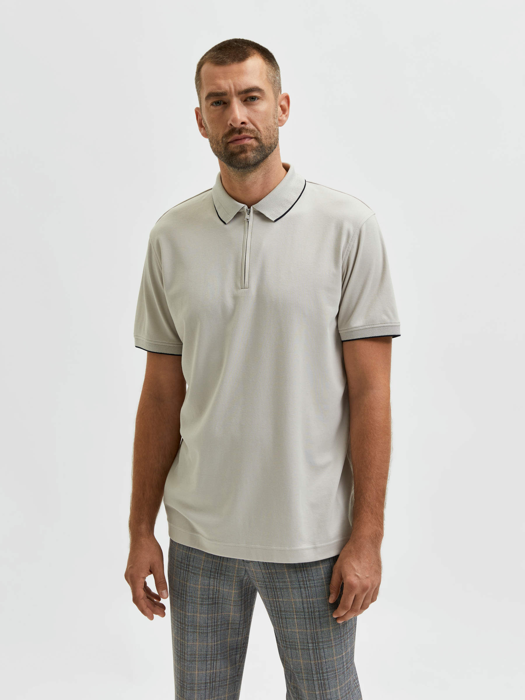technical polo shirt