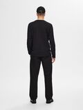 Selected LONG-SLEEVED T-SHIRT, Black, highres - 16092457_Black_004.jpg