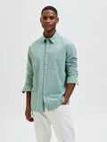 Selected REGULAR FIT SHIRT, Granite Green, highres - 16083821_GraniteGreen_003.jpg