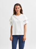 Selected BOMULL VOLANG T-SHIRT, Snow White, highres - 16079837_SnowWhite_003.jpg