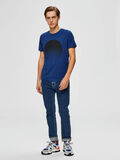 Selected EKOLOGISK BOMULL - T-SHIRT, Estate Blue, highres - 16071844_EstateBlue_731077_005.jpg