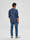 Selected MANDARIN COLLAR - SHIRT, Dark Sapphire, highres - 16071918_DarkSapphire_733122_004.jpg