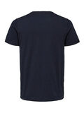 Selected EKOLOGISK BOMULL - T-SHIRT, Dark Sapphire, highres - 16068862_DarkSapphire_701126_002.jpg