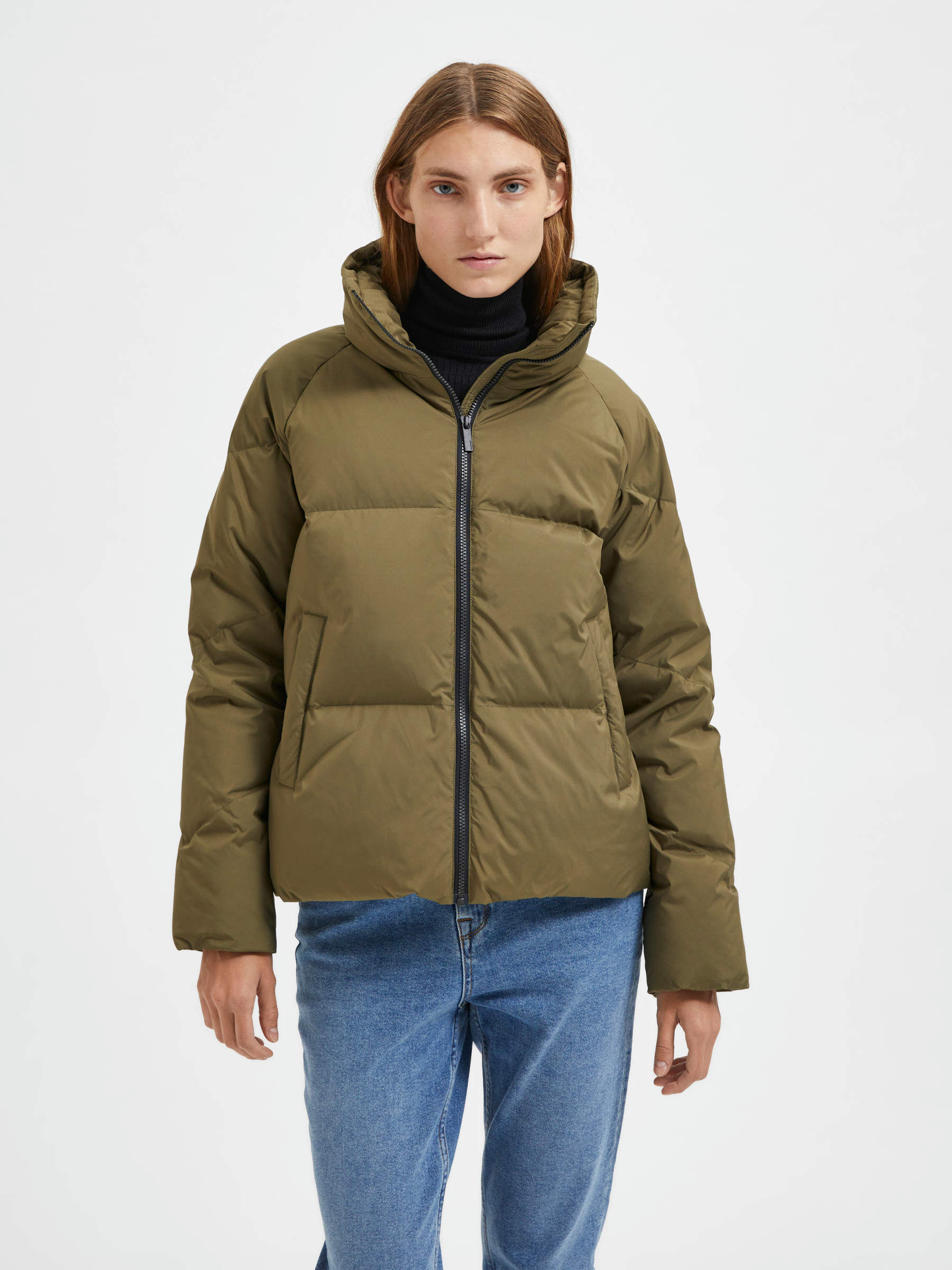 Selected femme down jacket discount
