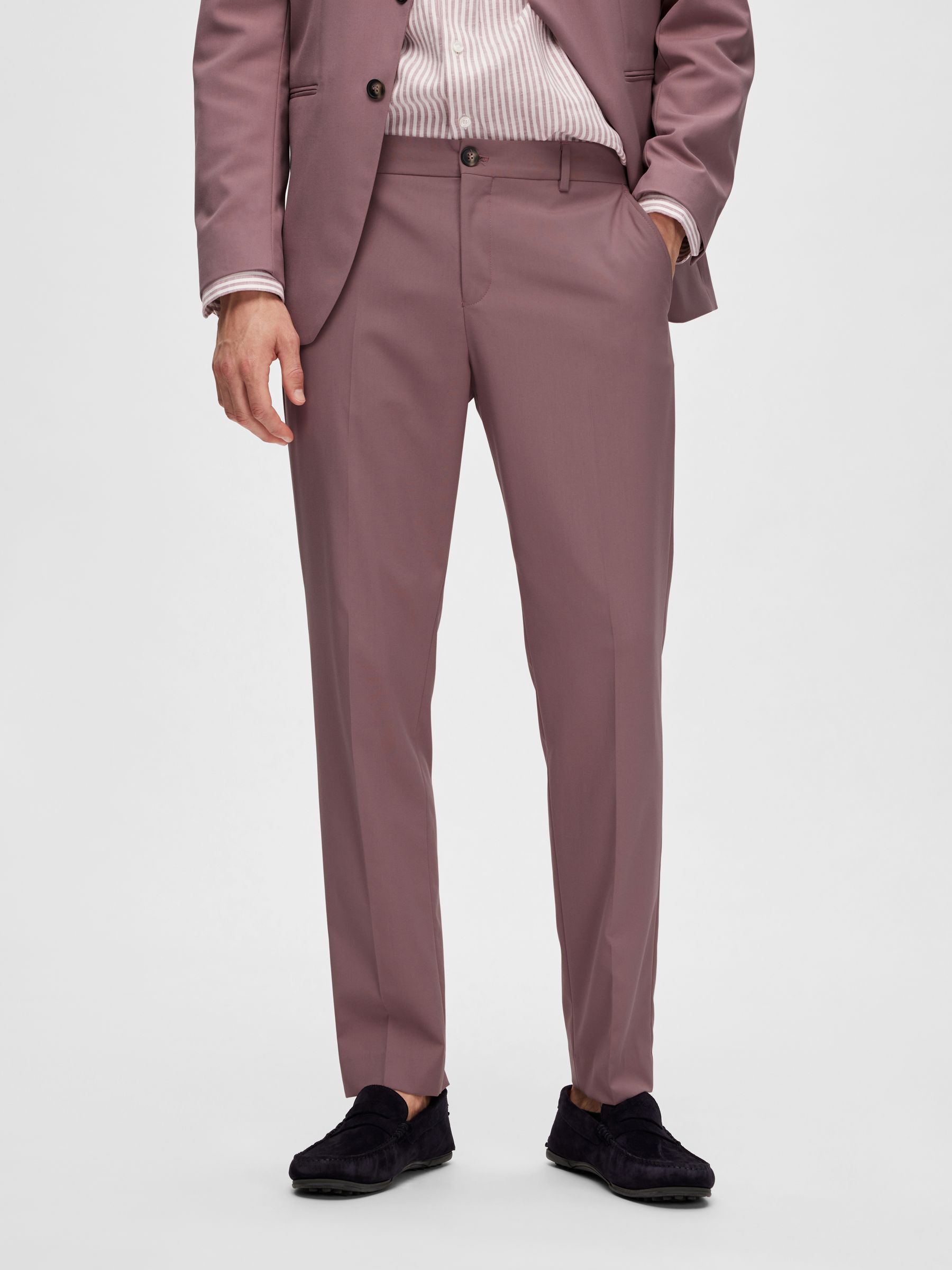 Pantalon new arrivals mauve homme