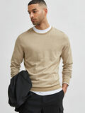 Selected ORGANIC COTTON CREW NECK KNITTED PULLOVER, Tree House, highres - 16079107_TreeHouse_843772_008.jpg